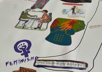 Talleres de expresión corporal y artística para la identificación de las violencias machistas dirigido a mujeres refugiadas.